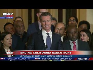 ENDING DEATH PENALTY: California Governor Gavin Newsom Ends Capital Punishment