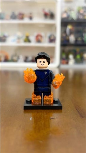 Custome Lego Minifigure - Johnny Strom (Human Torch)