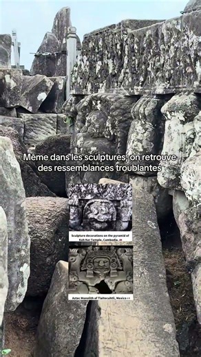 Intrigant quand même cette pyramide #kohker #pyramide #cambodge #mexique #siemreap