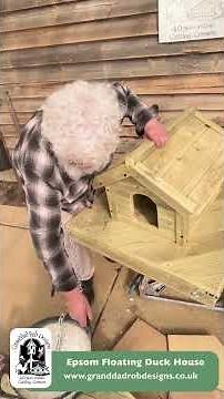 Granddad Rob Designs Epsom Floating Duck House