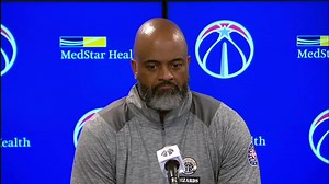 WAS 121, UTA 112: Wizards coach Wes Unseld Jr. Media Availability