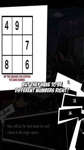 Quick math | Persona 5