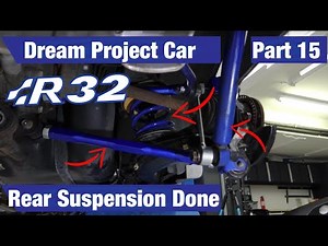 VW MK4 R32 Complete Rear Suspension REFRESH, Looks AMAZING! The Project Car Rebuild Pt. 15.