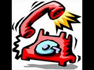 phone ringing sound effect and phone message