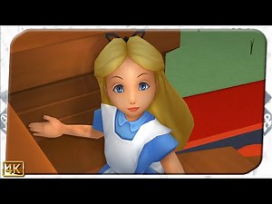 Kingdom Hearts: Final Mix ⁴ᴷ Alice in Wonderland (All Cutscenes & Bosses)