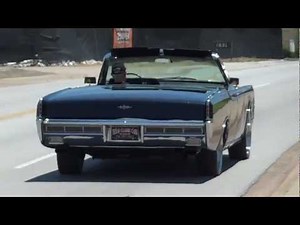 1966 Lincoln Continental Convertible in action