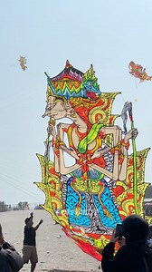 The largest 2D puppet creation kite with a height of 12 meters | Deeva Kite