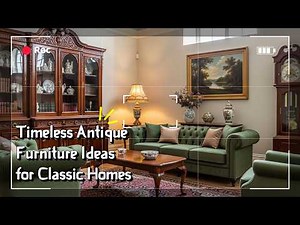 Timeless Antique Furniture Ideas for Classic Homes | Transform Your Space with Vintage Elegance.