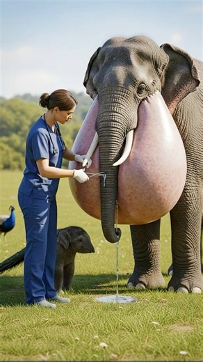 Brave Lady Doctor Rescues Injured Elephant | Heart-Touching Wildlife Saving Story #animalrescue