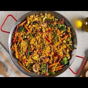 Paella vegetariana | Recetas kiwilimón