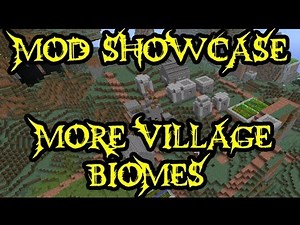 Minecraft Mod Showcase - More Village Biomes - Mod Review