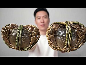 After meeting the unbeatable crab king and crab one catty fat and oily! [Xiaowen elder brother ea