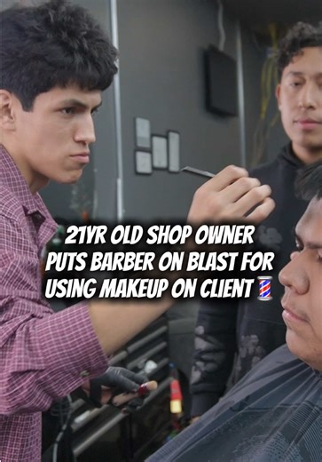 Should barbers use makeup? | men makeup