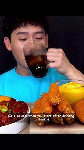 Spicy Shrimp With Fried Shrimp Fried Shrimp Ball MuKBang~!! #mukbang #mukbangers #food #asmr #mukbangasmr #mukbangfood #asmrfood #asmrvideo #foryou #foryoupage #fyp | MuKBang Show