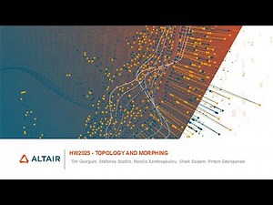 HyperWorks 2025 Release Highlights: Topology and Morphing