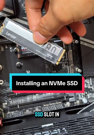 Nazry (@_nzry) - How to install an NVME SSD. This is probably the quickest and easiest way to upgrade your PC’s storage space, at blazing fast speeds too.
