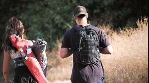 Emergency Magnesium Fire Starter Ferrocerium Ferro Rod 5 inch x ½ inch with Survival Paracord Lanyard and Steel Multitool Striker (Army Green)