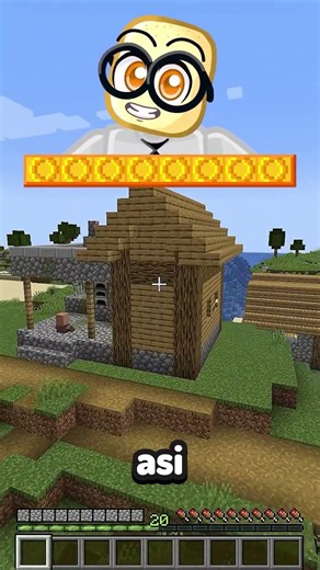 Schovává se Jako BARÁK v Minecraftu... #shorts #minecraft