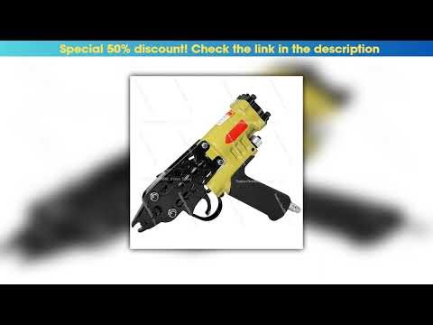 Today Only Pneumatic C Type Nail Gun for Poultry Cage Binding Rockery Landscaping Tool•••••••••••••