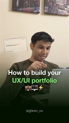 Sushrut ・ Digital Product Designer on Instagram: "Awesome UX/UI Portfolio Builder 🔥 Using traditional portfolio builder tools can be overwhelming and clunky. At the end of the day, your UX/UI portfolio should simply showcase your work and present it so recruiters understand your strengths and skills. Prompt for Home Page: Create a UX/UI portfolio website home page that looks modern and clean. The first fold should give a crisp description of me and then showcase my projects below. Each project