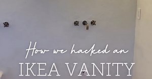 IKEA Godmorgon Vanity Hack: How to Build a Custom Bathroom Piece