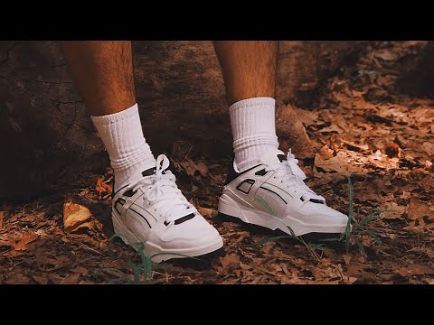 PUMA SLIPSTREAM "WHITE/BLACK" REVIEW + ON FEET