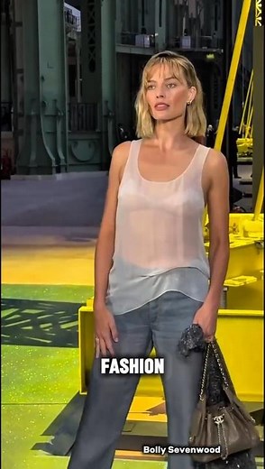 Margot Robbie Stuns New Look At Paris Fashion Week