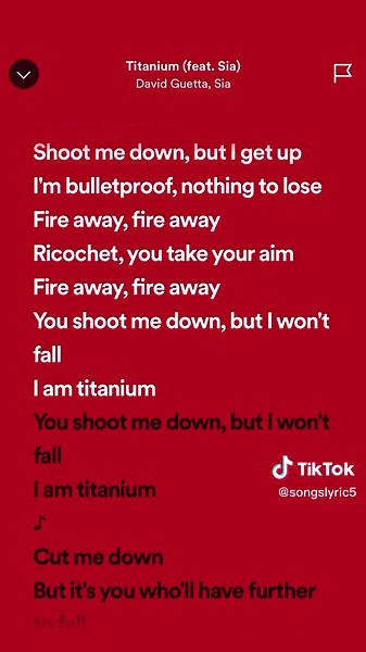 Understanding the Meaning of Titanium by Sia