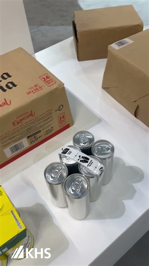 KHS Can Packaging – From Shrink Film to Plastic-Free with Nature MultiPack and CNP