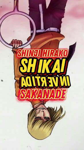 Shinji hirako possui uma shikai do tipo ilusão e aqueles que são afetados pela sakanade perdem a orientação, e não importa o quão forte o oponente seja ele nunca se acostuma com as constantes inversões da sakanade! #bleach #bleachanime #bleachedit #bleachtybw #shinjihirako #hirakoshinji #ichigo #ichigokurosaki #shikai #bankai #zangetsu #urahara #anime #animeedit