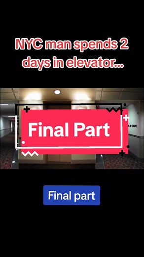 Final Part | After 41 hours, Nicholas is finally spotted on the security monitors and is freed after being coached through a set of maneuvers with the buttons #showclips #documentary #fascinating #fypシ #plslike #elevator