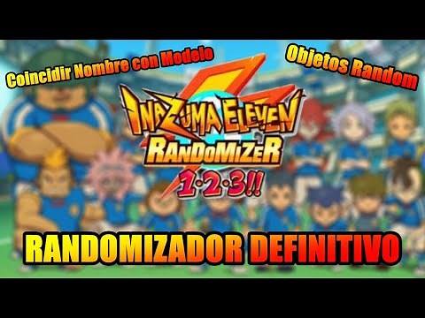 RANDOMIZADOR DEFINITIVO DE INAZUMA ELEVEN 1, 2 y 3 | Todo como en el Randomlocke de Tezcat