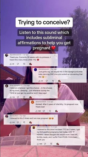 Get Pregnant Faster Subliminal ❤️🤰🏻