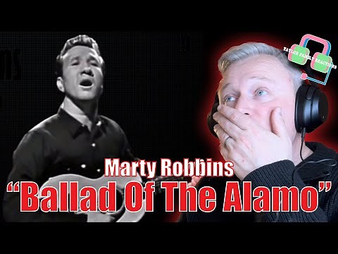 First Time Hearing MARTY ROBBINS ‘BALLAD OF THE ALAMO’ | Reaction