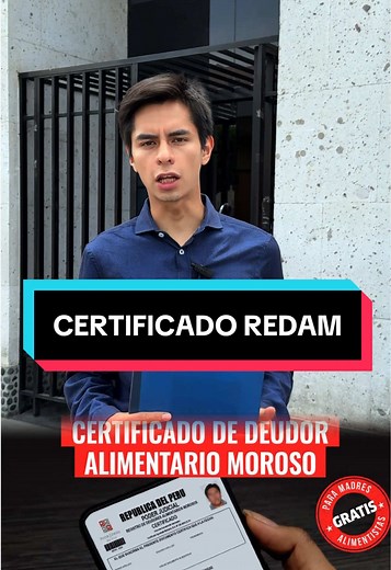 Trámite Certificado REDAM: Fácil y Rápido
