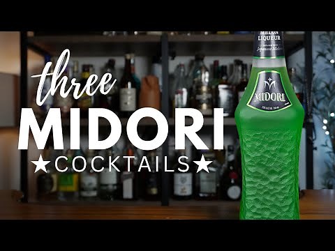3x MIDORI Cocktails ★ Melon Liqueur Recipes
