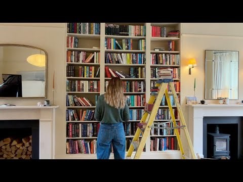 Spring Clothing Try-on & Organising The Bookshelves