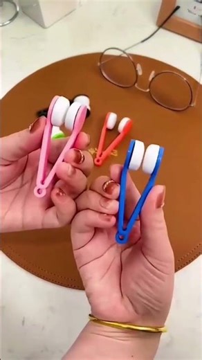 6 Pc Eyeglass Cleaner Tool 🕶️ Portable Lens Cleaning Brush for Glasses & Sunglasses