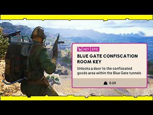 This Epic Key Led Us To A Treasure Room In Arc Raiders ... Blue Gate Confiscation Room Key Location