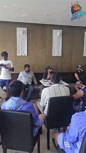 CCL–Karnataka Bulldozers on Instagram: "🔥🏏 Team Meating Before the Game.. We Are Ready To Rock This Time.. KARNATAKA BULLDOZERS VS PUNJAB DE SHER #CCL #CCL2026 #celebritycricketleague #karnatakabulldozers #ccl"