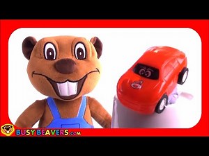 Play-doh Colour Car Surprise Red Car Busy Beavers Remixed & Remade