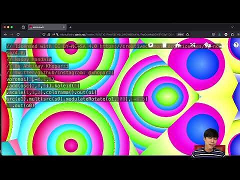 Hydra Beginners Tutorial 01 (Functions: Color)