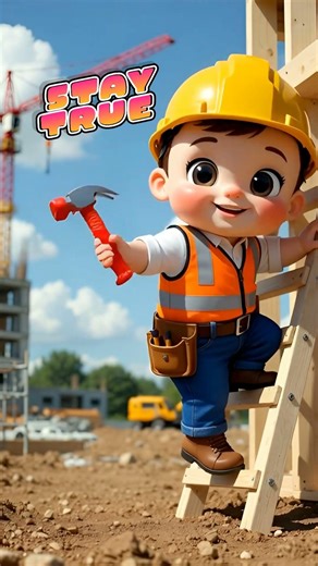 “Baby Engineer Builds a House! 👶🛠️ Fun Construction Song & Adventure”
