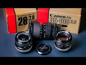 Famous Canon FD Vintage Lenses With Cinema Quality Review with Fujifilm XH2s