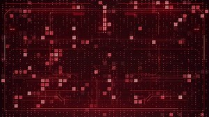 Red abstract digital background
