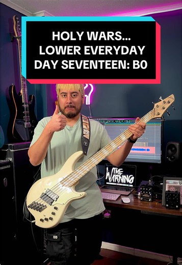 Holy Wars… Lower Everyday 🫵🏽🗿 Day Seventeen: B0 Standard Bass Tone: DsmHumboldt Sub Atomic Bass Preamp Bass: @Dingwall Guitars NG2 Modded Bass Strings: @Stringjoy Strings Multi Scale Fanned Fret Heavy 50/135 #bass #megadeth #orangebassboi #megadethfans