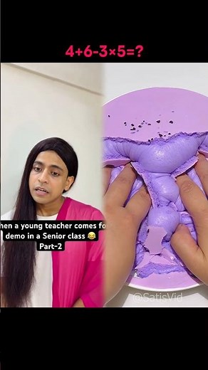 POV: A young teacher walks in for a demo class.
