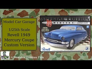 Model Car Garage - 1949 Mercury Custom Coupe From Revell - A Model Car Unboxing Video