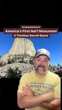 Devil’s Tower, Wyoming #geology #native #sacred #respect #first #america