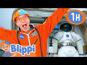 The Outer Space Vehicle Show! | Blippi Vehicles | Learning Videos for Kids